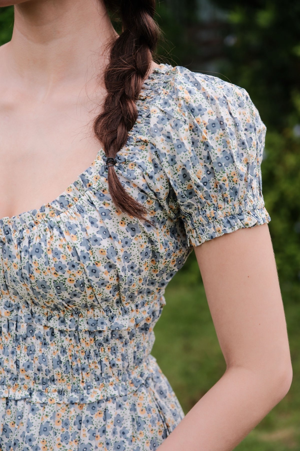 Colette Dress in Linden Meadow